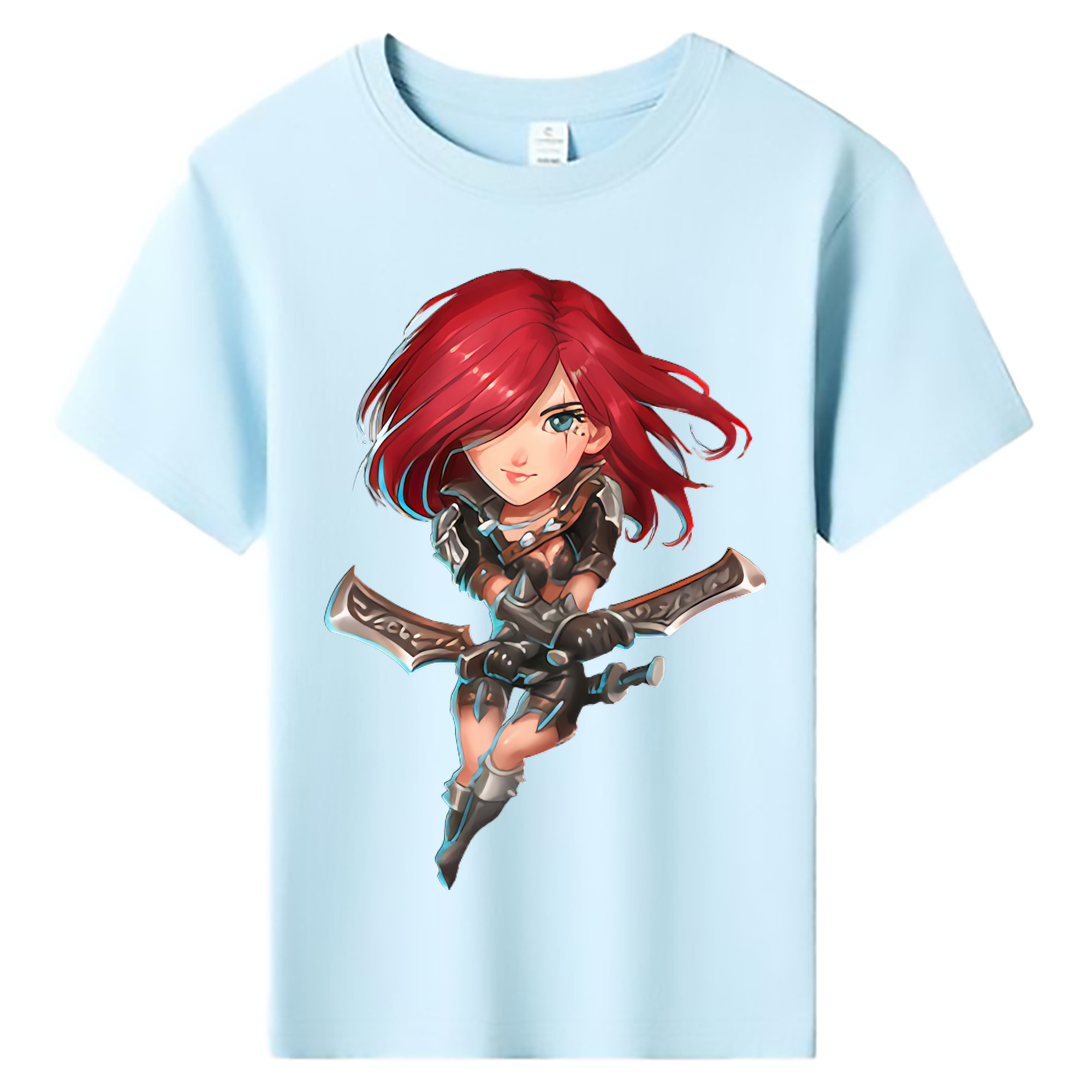 （画像用） リーグ・オブ・レジェンド League of Legends LOL 綿100％キッズTシャツ（フロントプリント）
